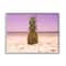 Stupell Industries Pink Purple Pineapple Beach Framed Wall Art
